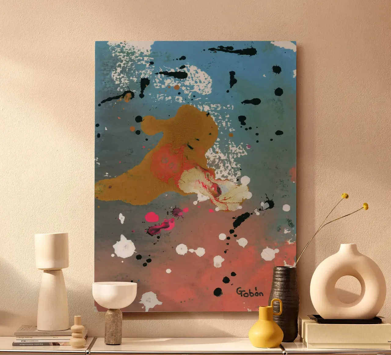 Ocean creatures alluminio dibond da gtobonart