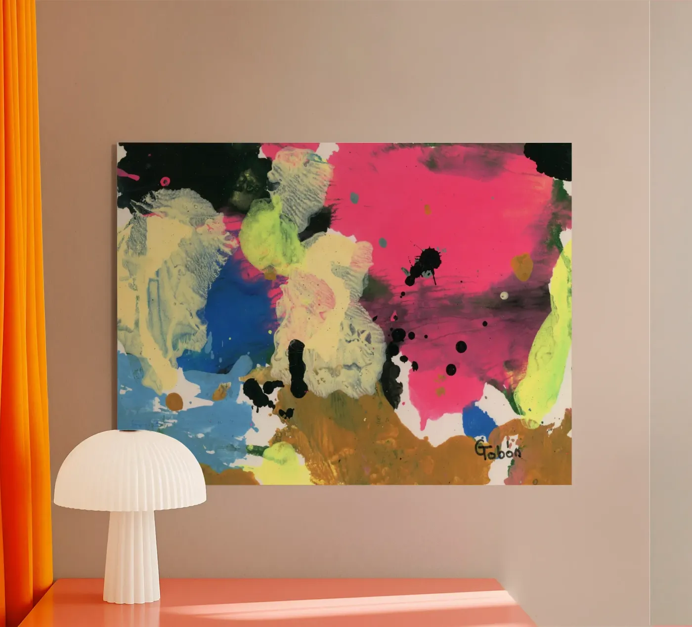 Elefant plexiglas de gtobonart