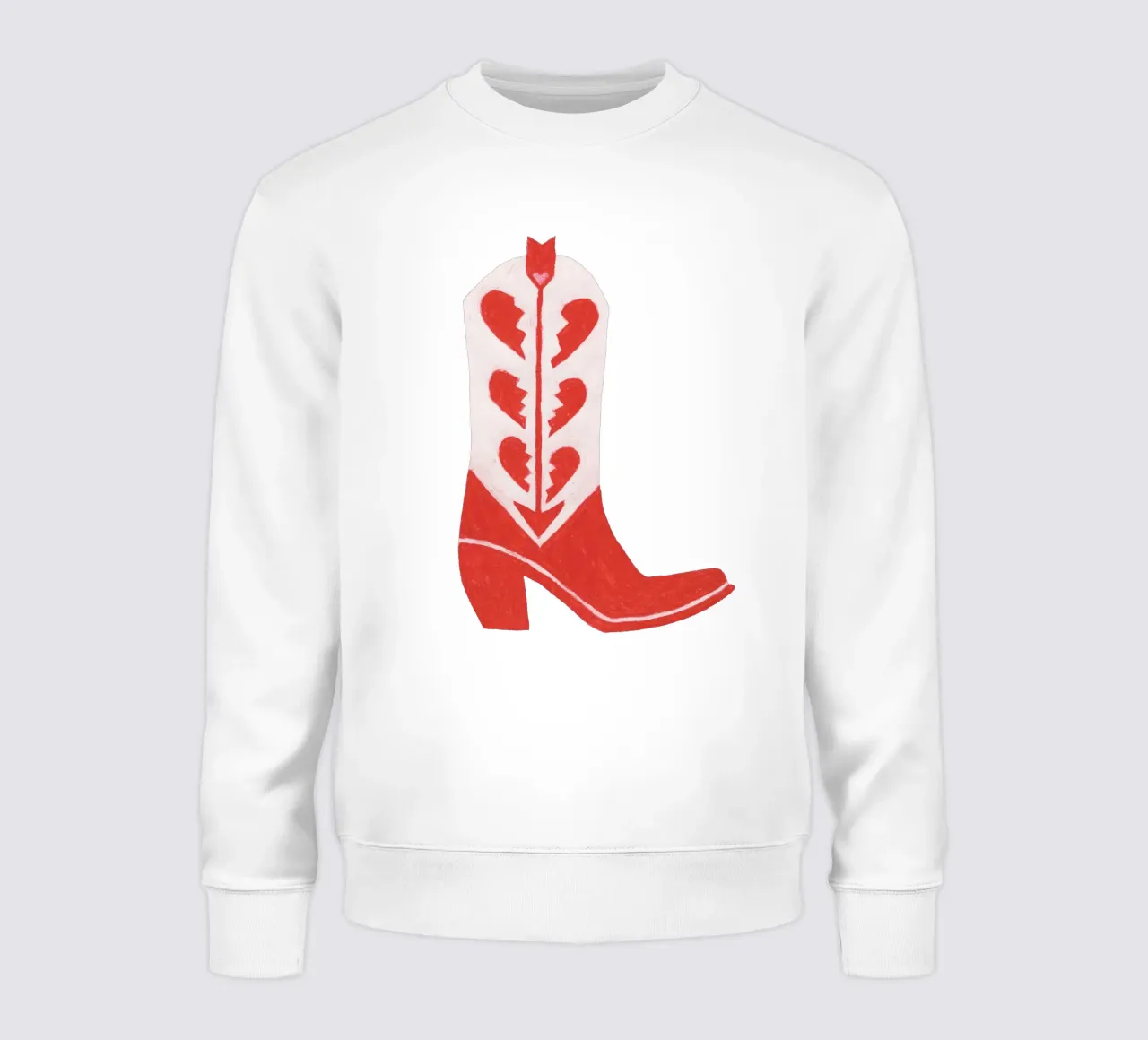 Heartbreak Heels felpa da AnyoneCanYeehaw