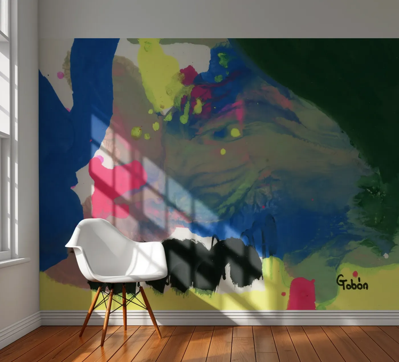 Creation 2 fotobehang van gtobonart