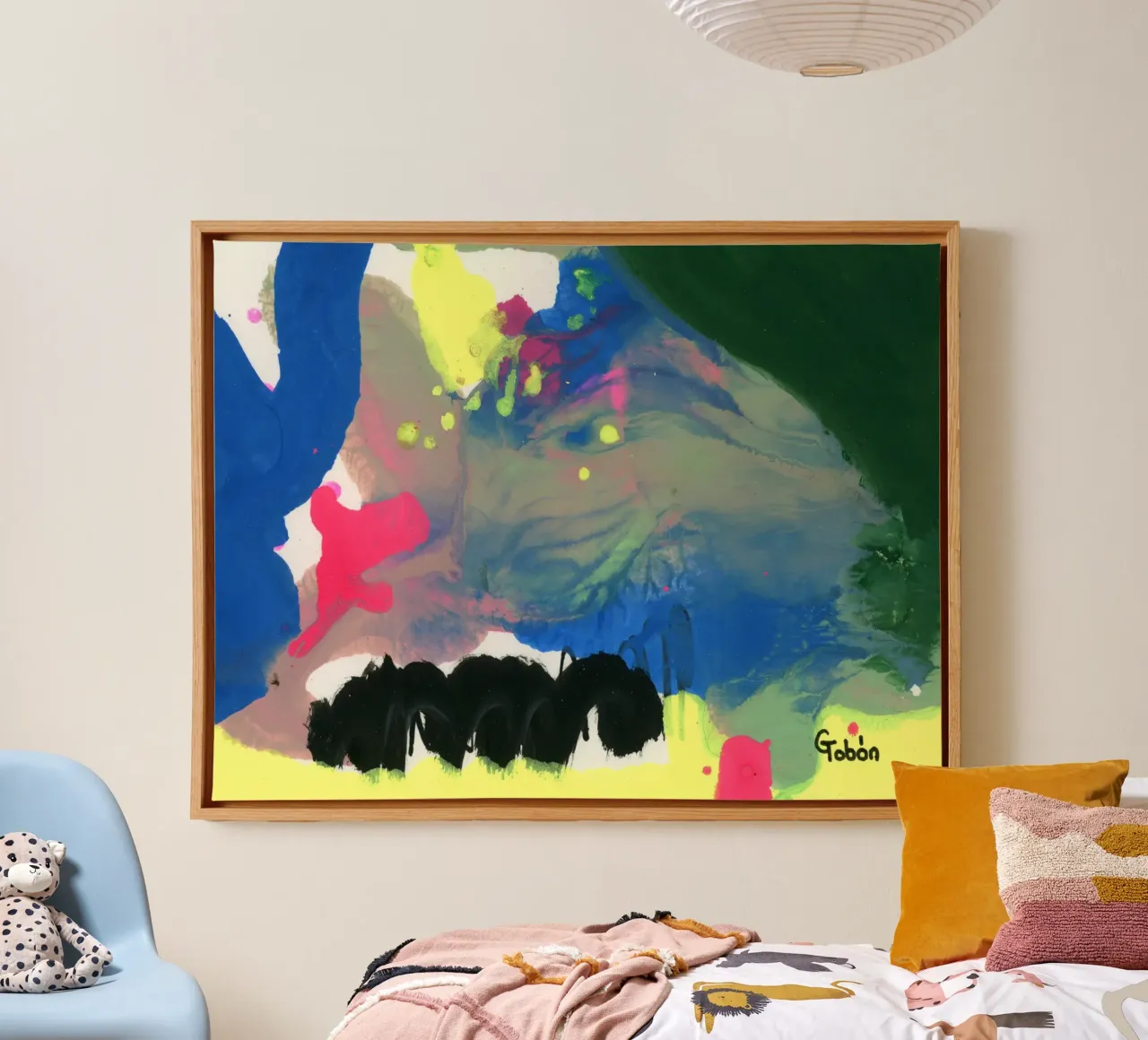Creation 2 canvas met Baklijst van gtobonart