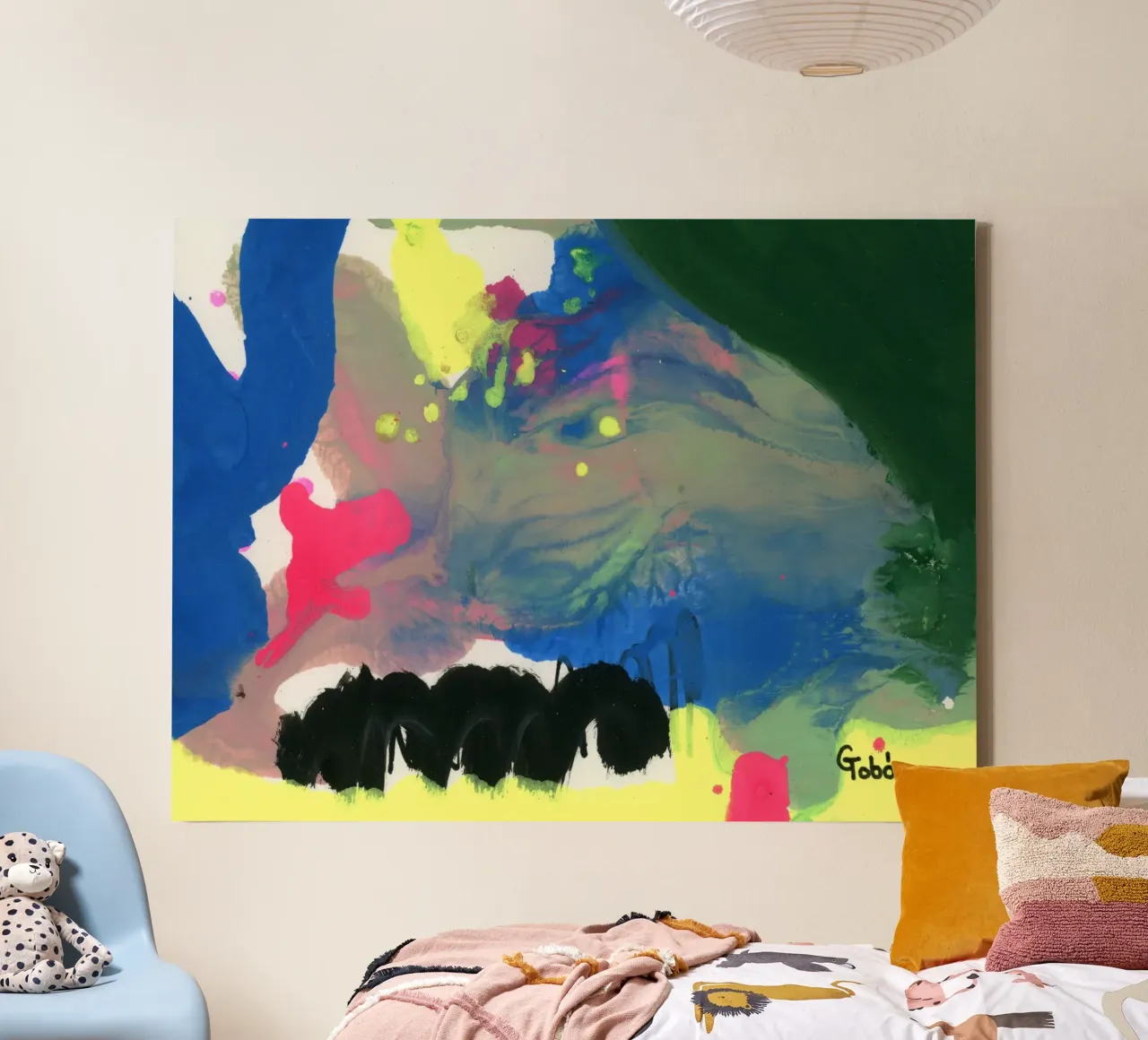 Creation 2 canvas met Baklijst van gtobonart