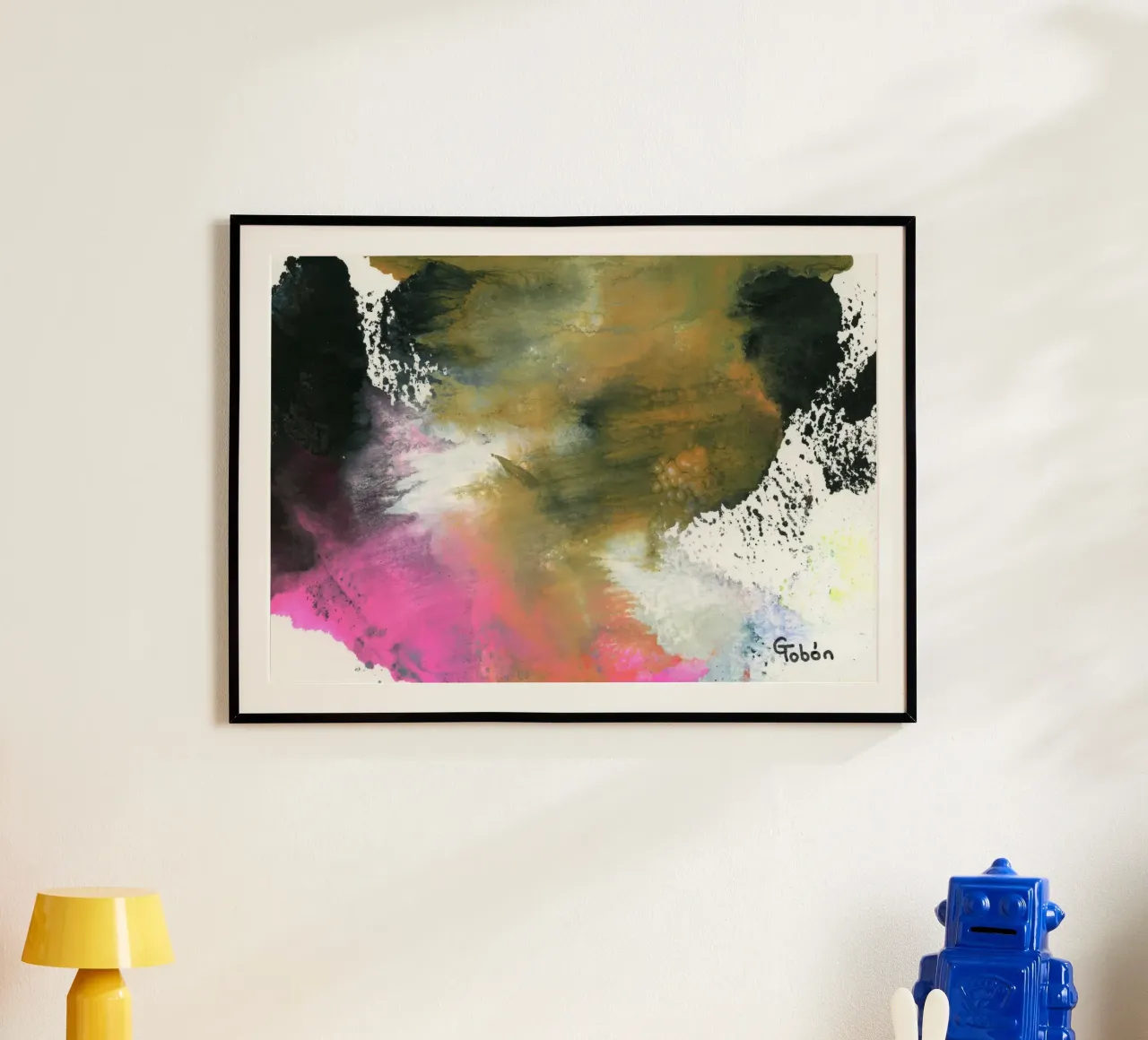Adaptating moment 1 poster con telaio in legno da gtobonart