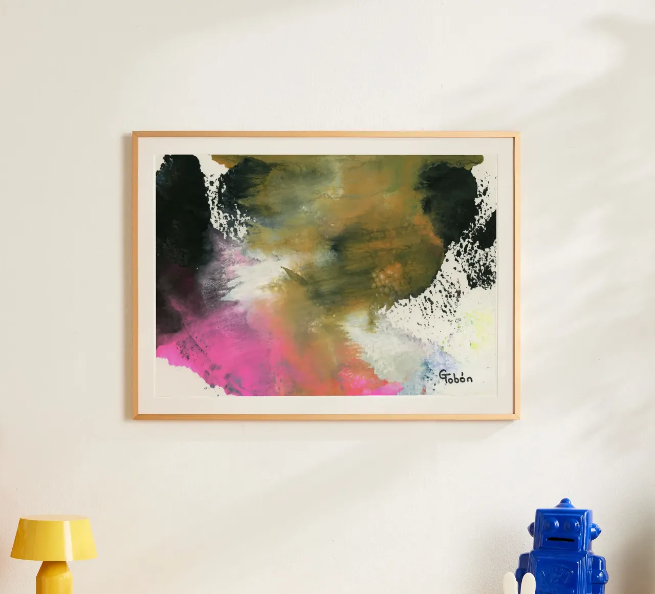 Adaptating moment 1 poster con telaio in legno da gtobonart