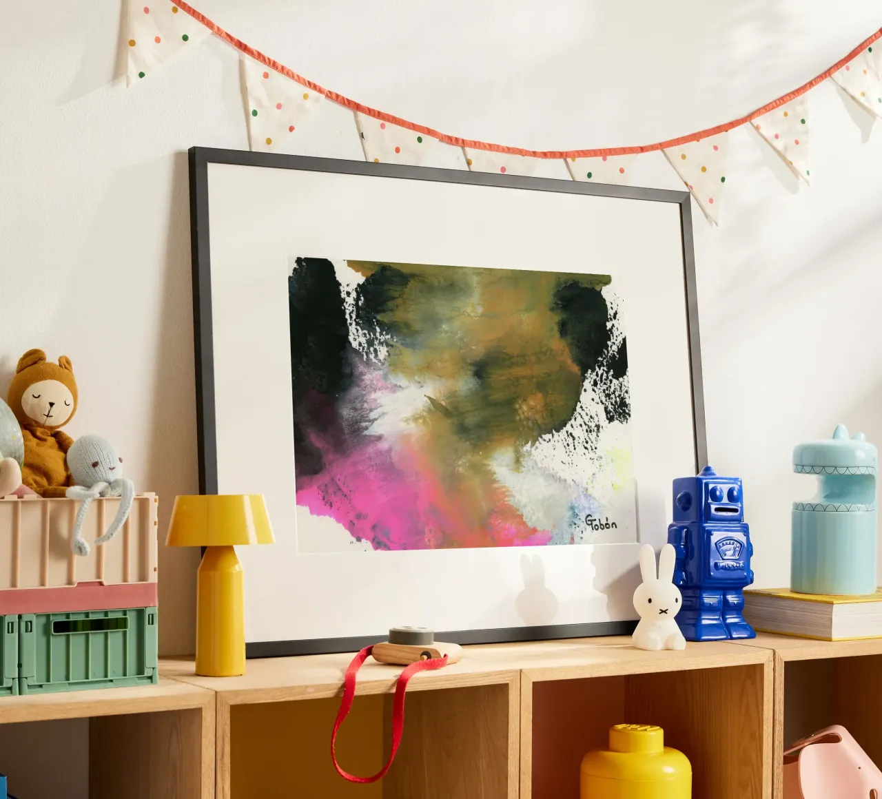 Adaptating moment 1 poster con telaio in legno da gtobonart
