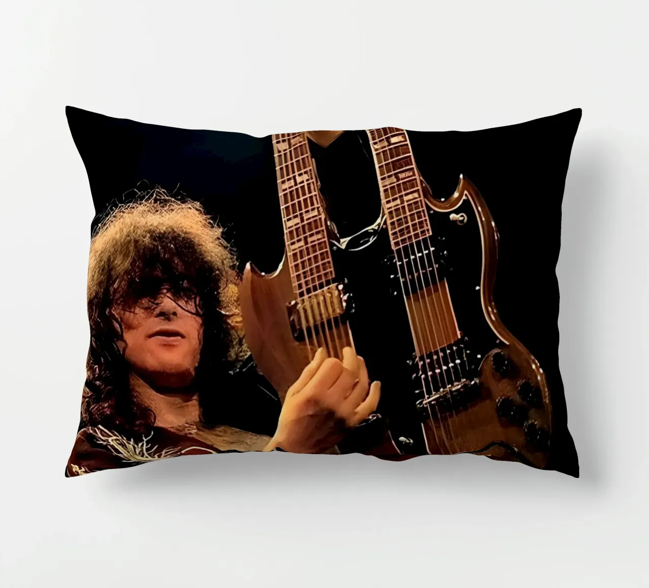 Jimmy page cuscino da Low poly art