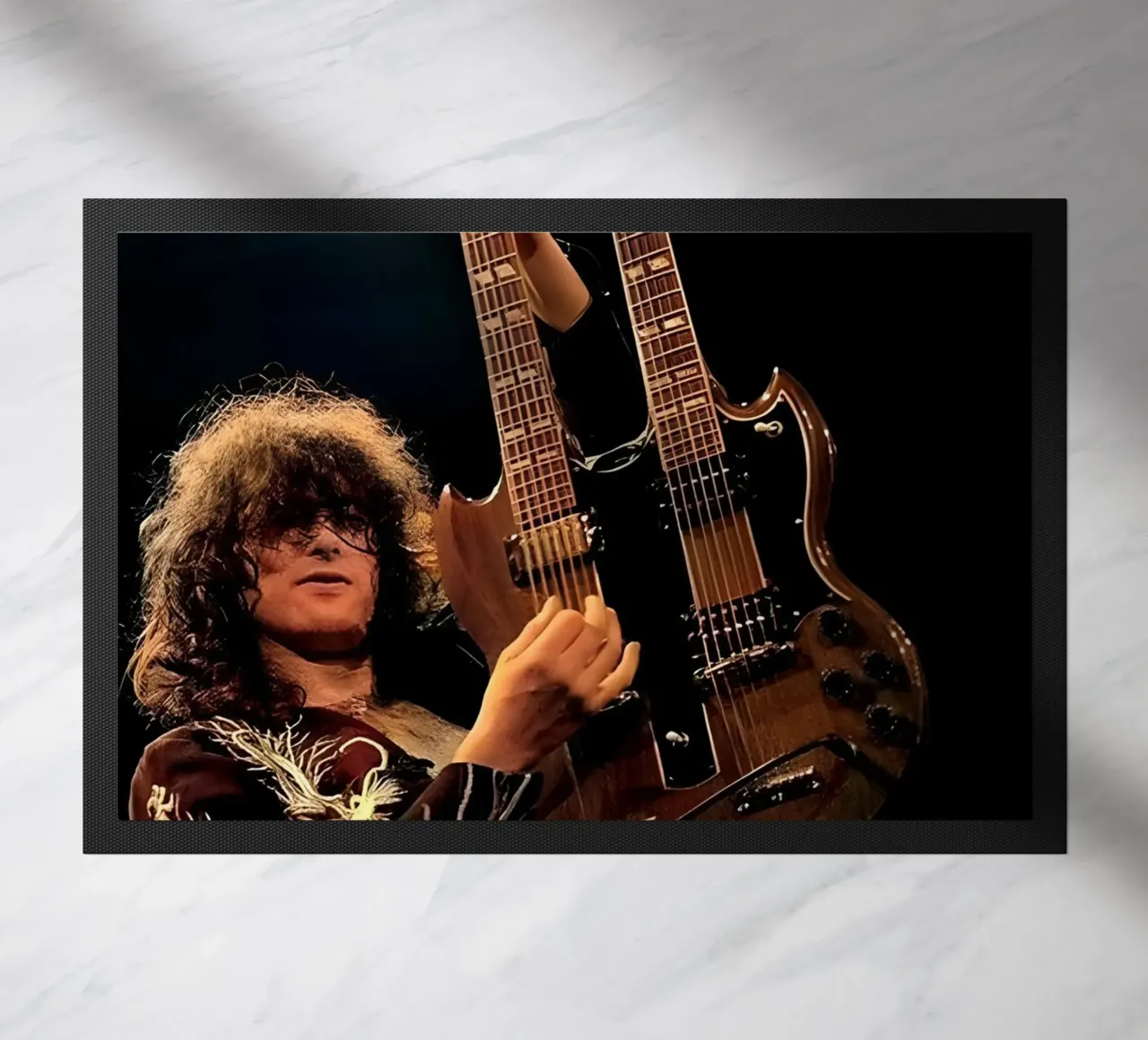 Jimmy page zerbino da Low poly art