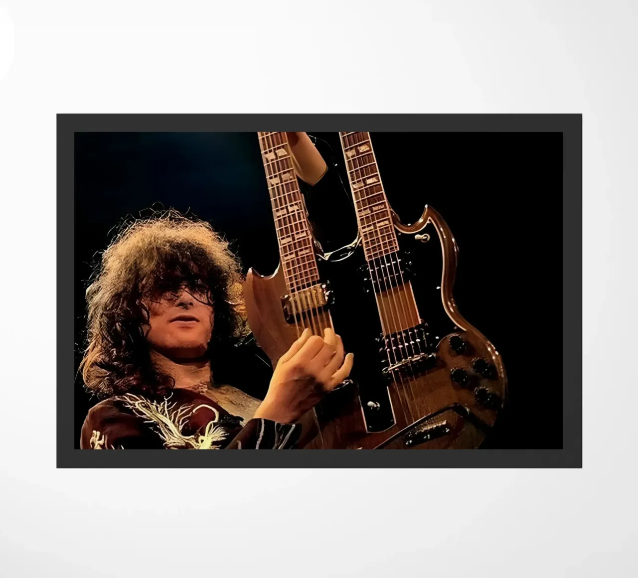 Jimmy page zerbino da Low poly art