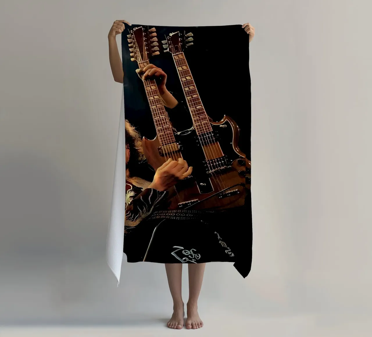 Jimmy page telo mare da Low poly art