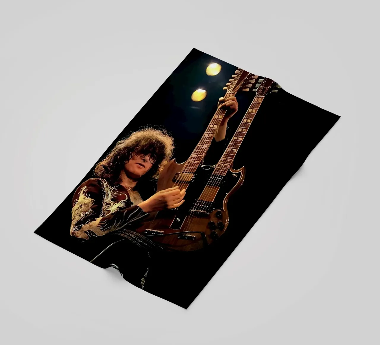 Jimmy page telo mare da Low poly art