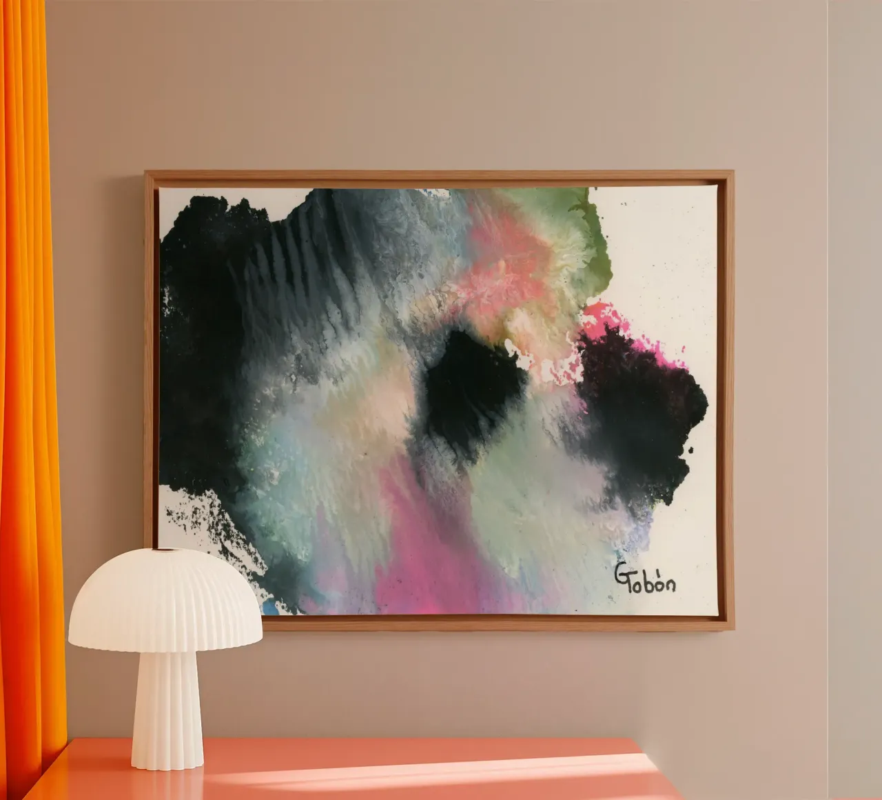 Adapting moment 2 canvas met Baklijst van gtobonart