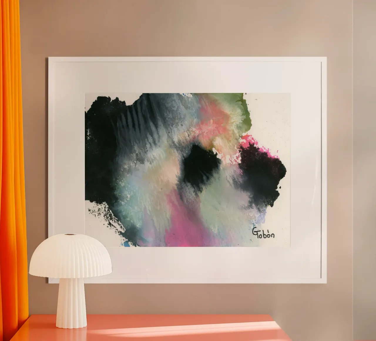 Adapting moment 2 poster con telaio in legno da gtobonart