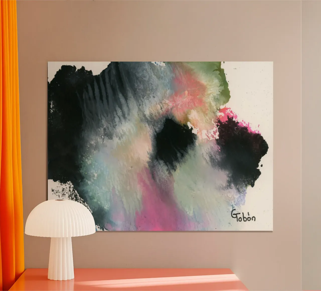Adapting moment 2 poster con telaio in legno da gtobonart