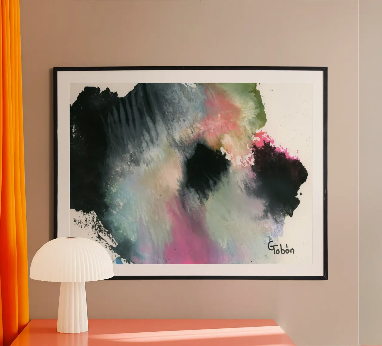 Adapting moment 2 poster con telaio in legno da gtobonart