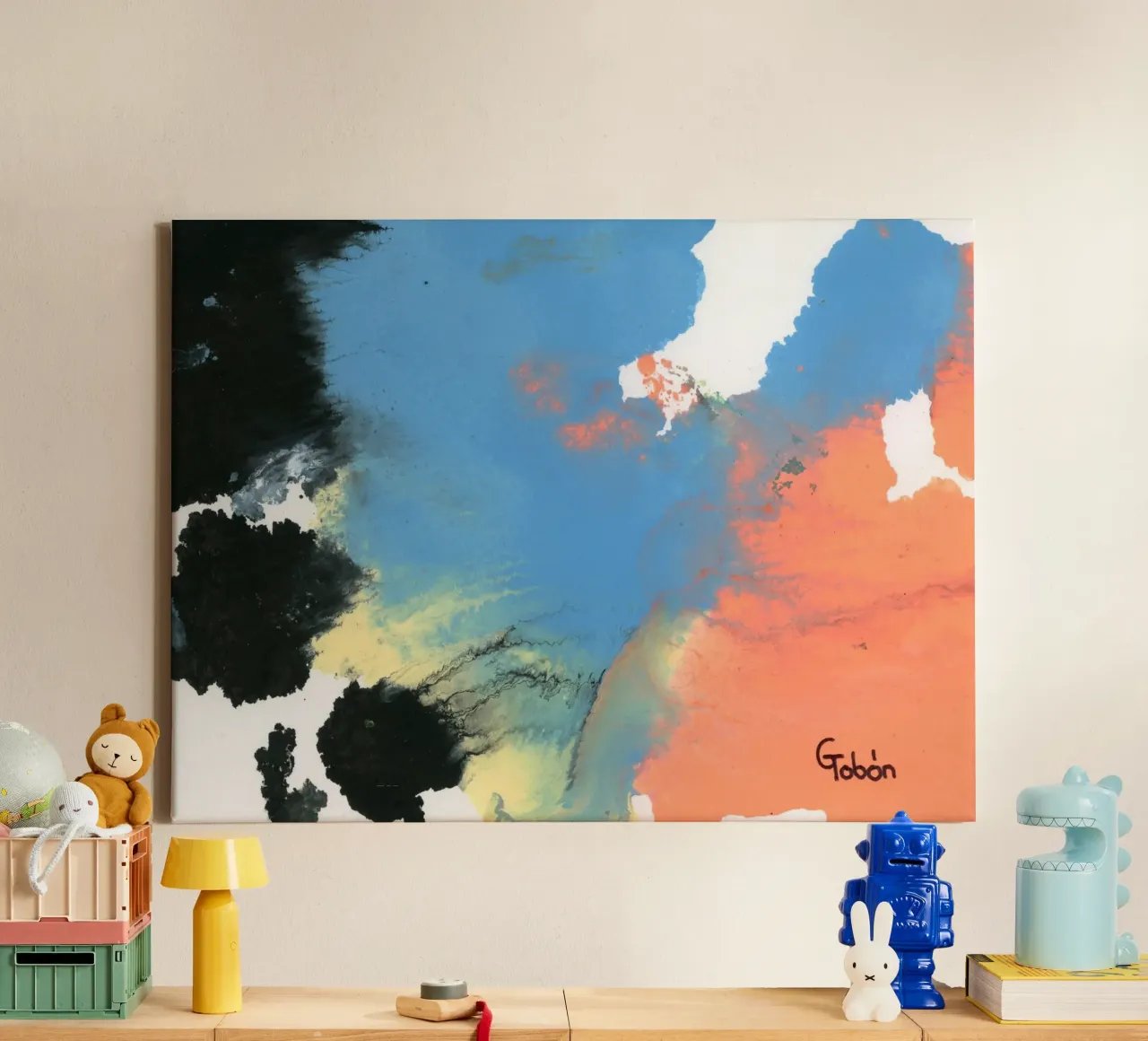 Escape canvas met Baklijst van gtobonart