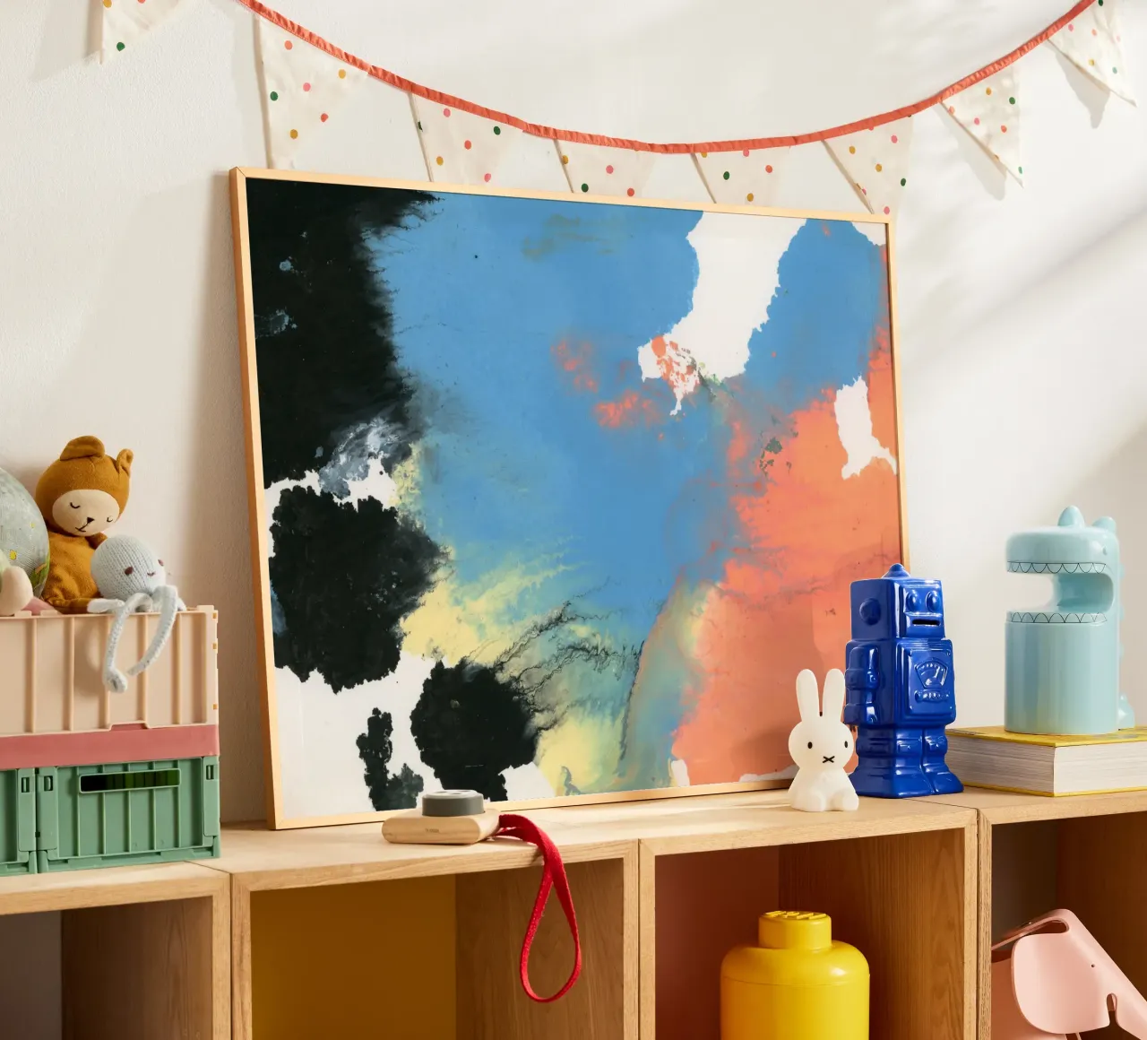 Escape poster con telaio in plastica da gtobonart