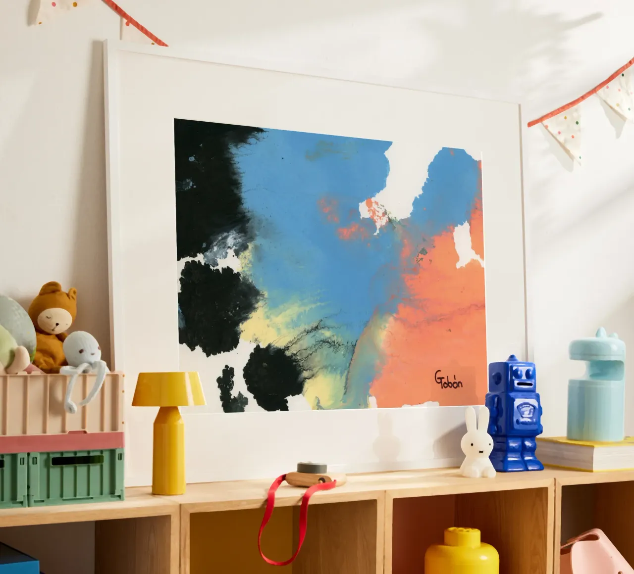Escape poster con telaio in plastica da gtobonart