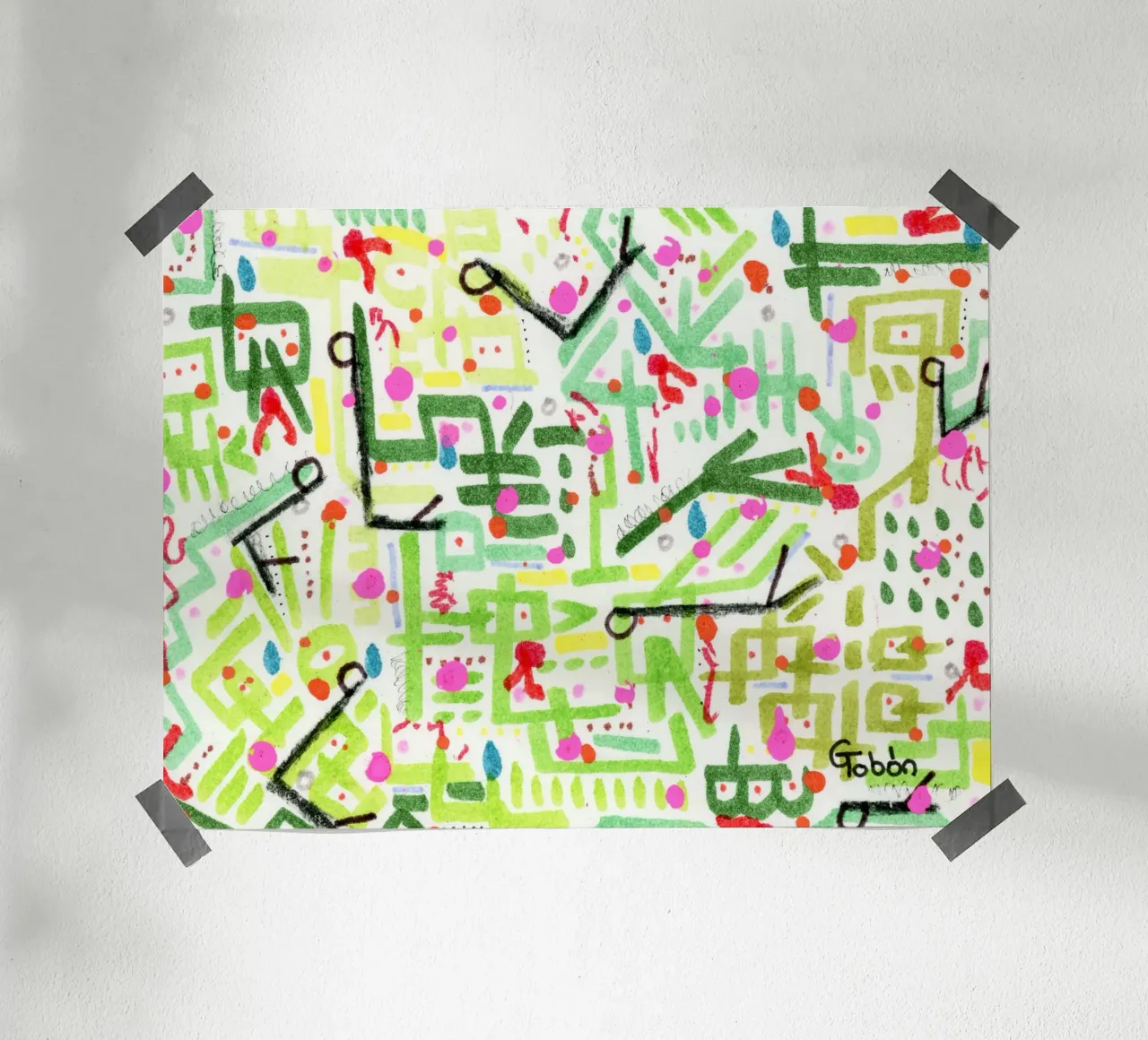 Garden glory poster da gtobonart