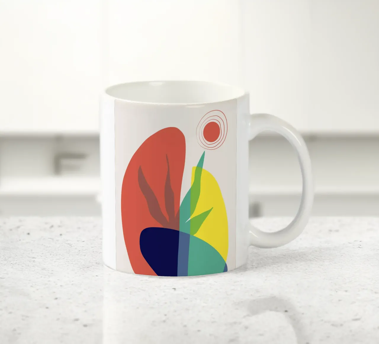 Felce tropicale tazza in ceramica da Little Dean