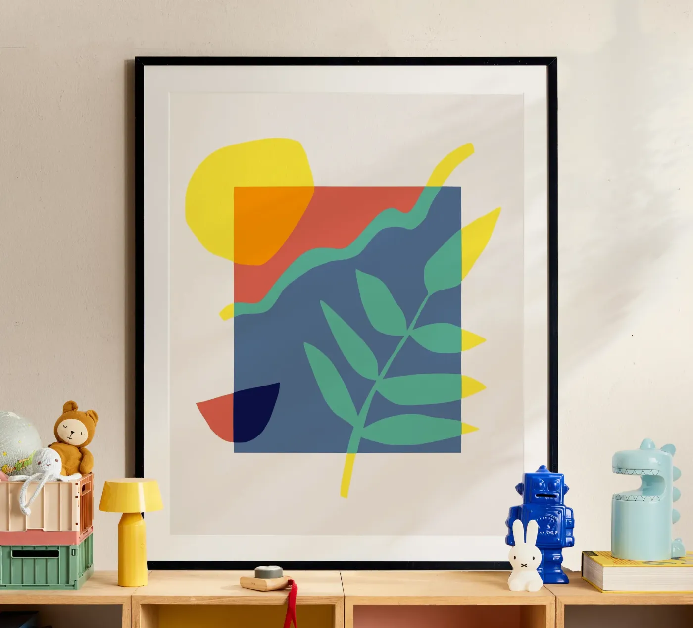 Zomer element poster van Little Dean