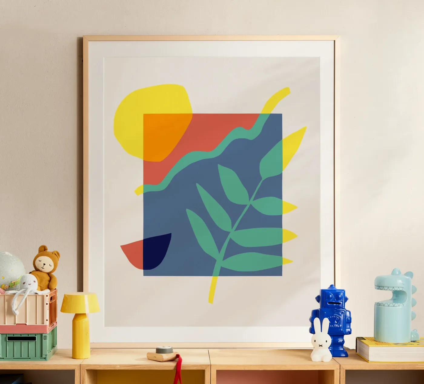 Zomer element poster van Little Dean