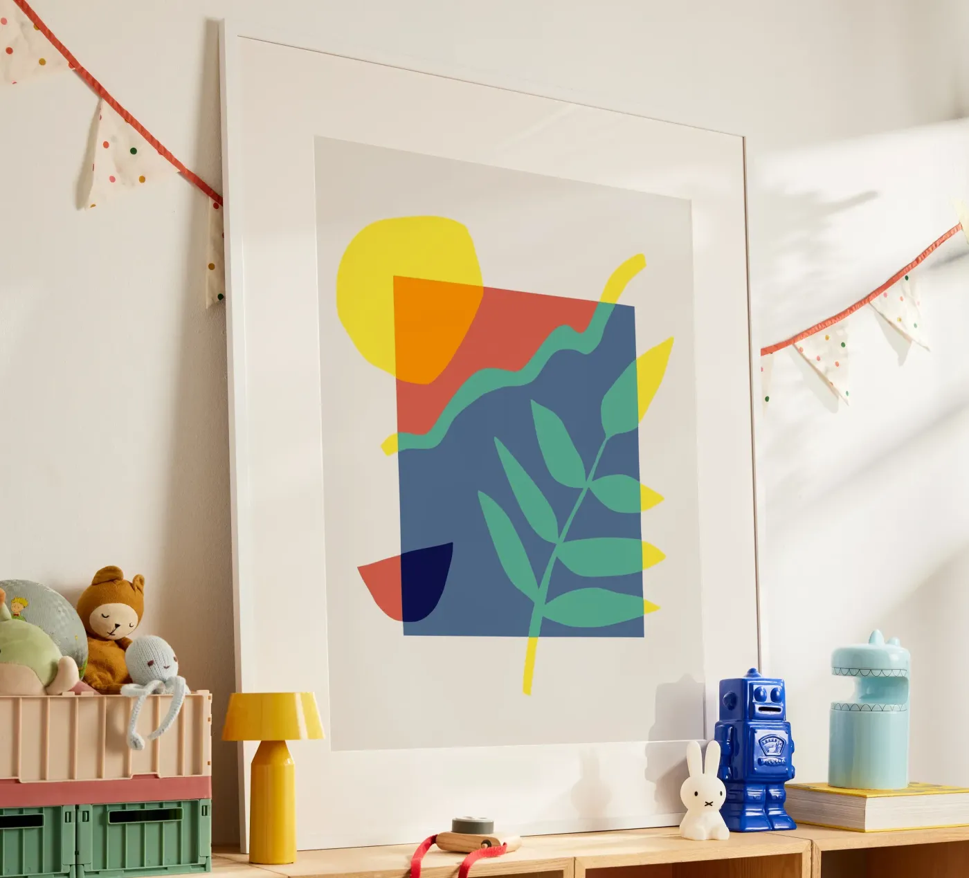 Zomer element poster van Little Dean