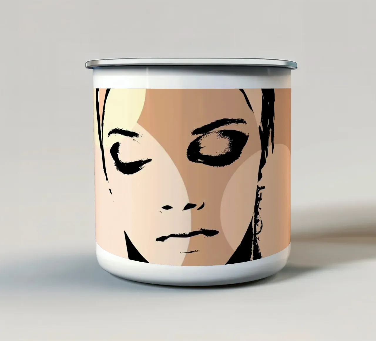 Coimbra tazza in smalto da LaylaOzPortraits