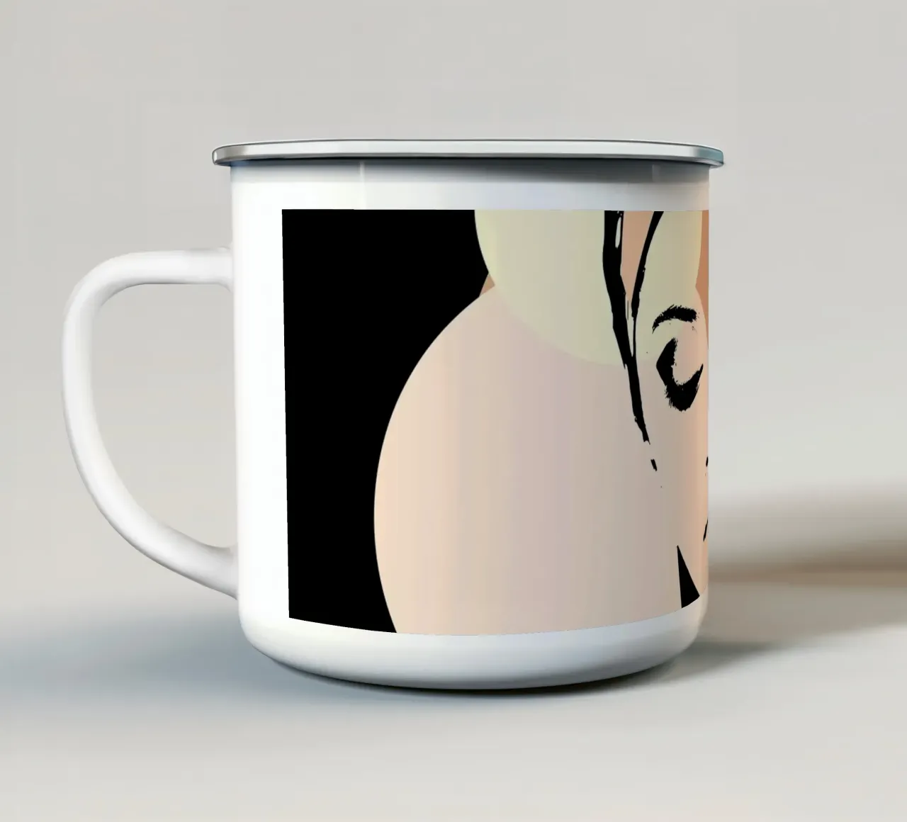 Coimbra tazza in smalto da LaylaOzPortraits