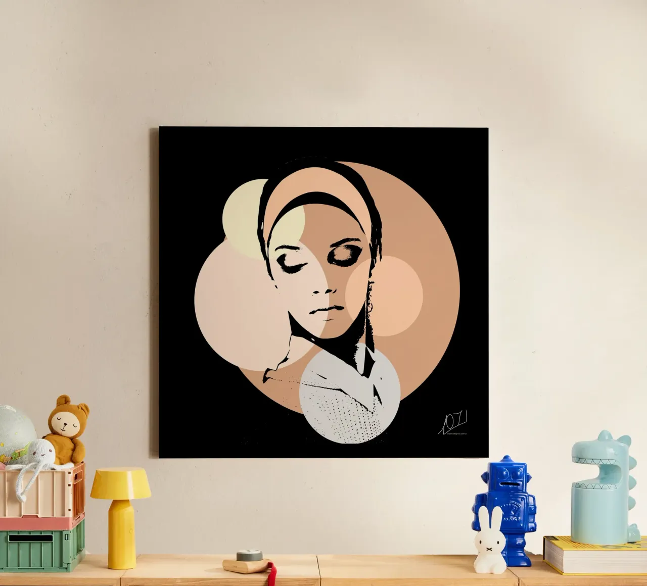 Coimbra canvas met Baklijst van LaylaOzPortraits