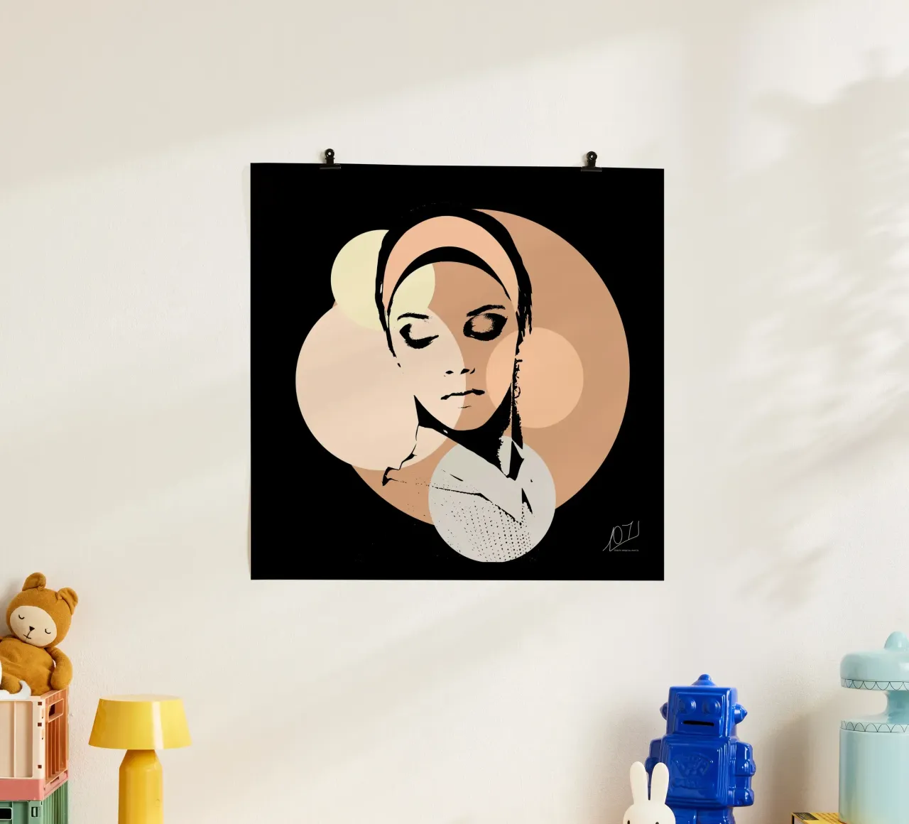 Coimbra poster con telaio in legno da LaylaOzPortraits