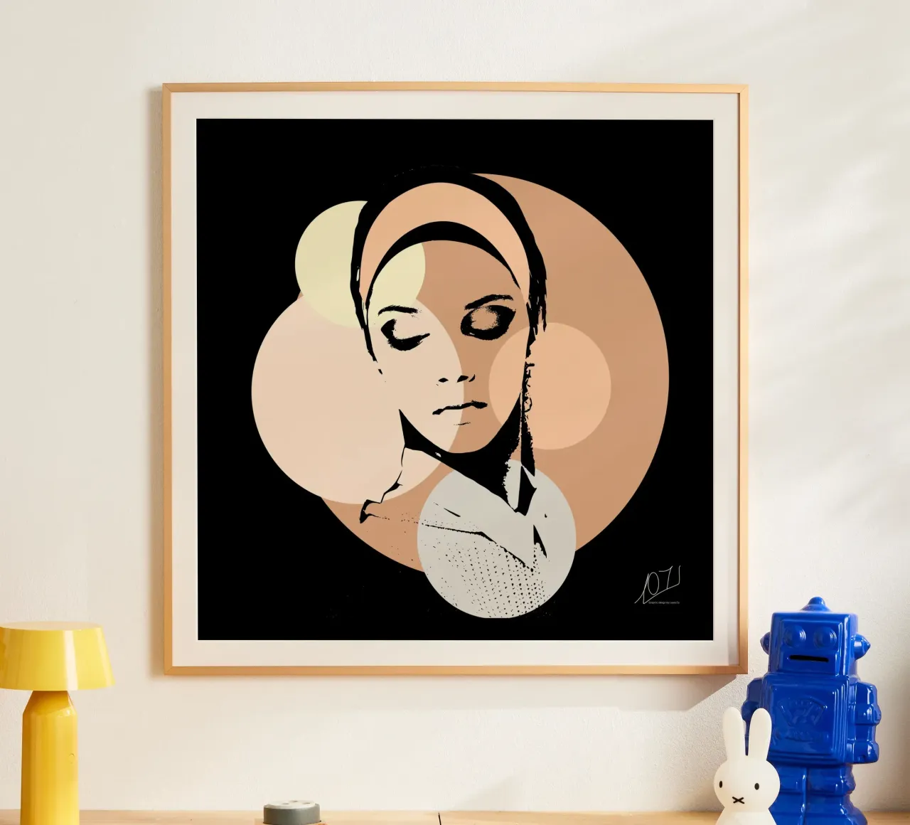 Coimbra poster con telaio in legno da LaylaOzPortraits
