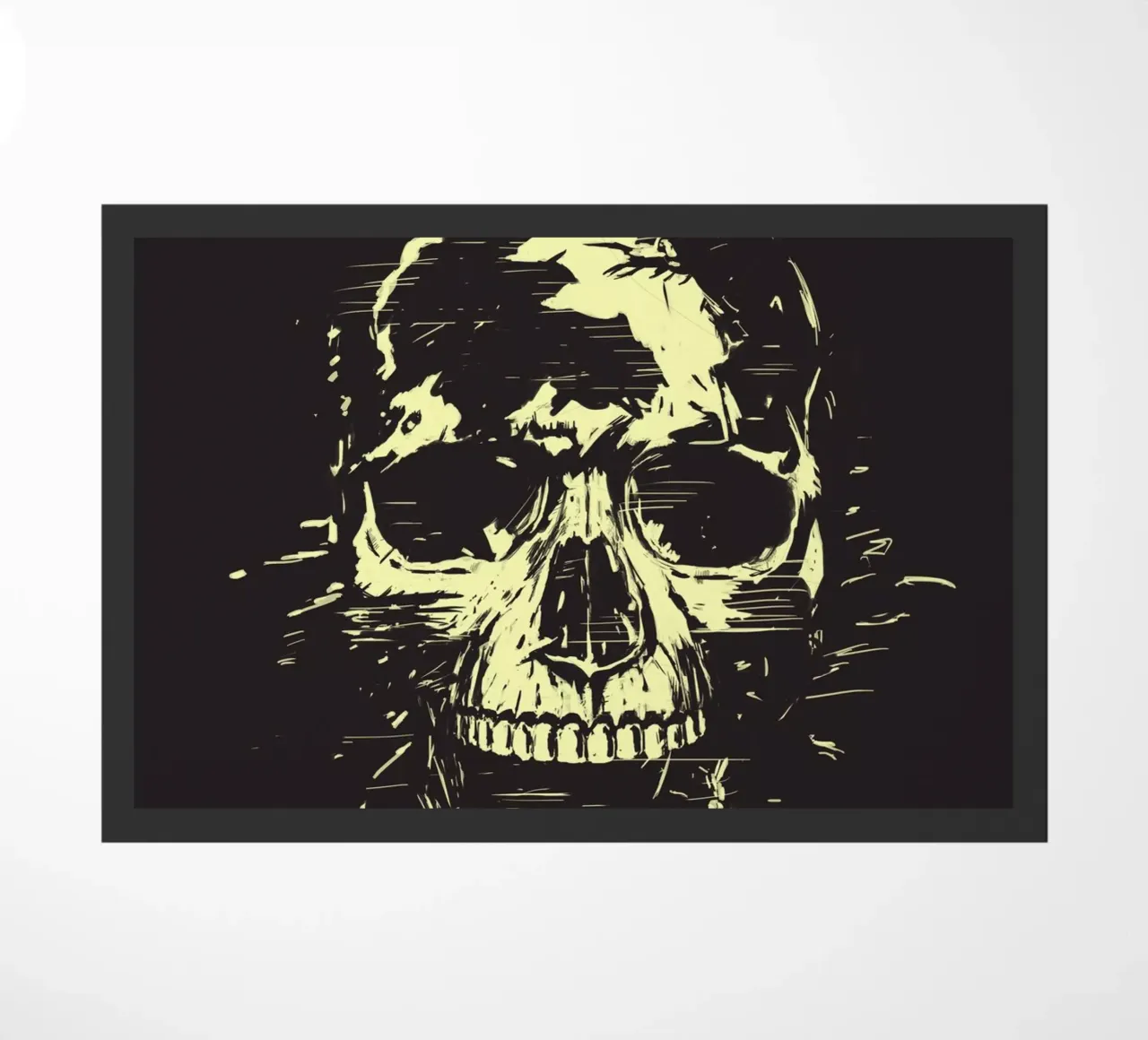 Scream II doormat by Balazs Solti