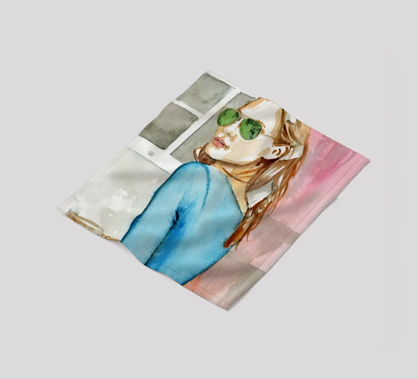 Ragazza di moda coperta in pile da LaylaOzPortraits