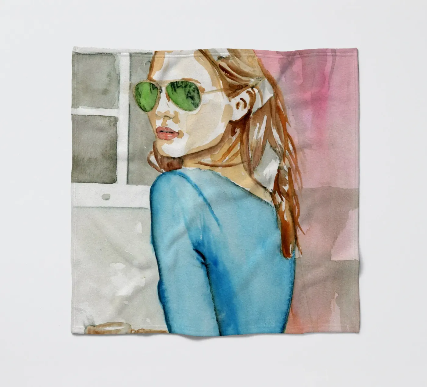 Ragazza di moda coperta in pile da LaylaOzPortraits