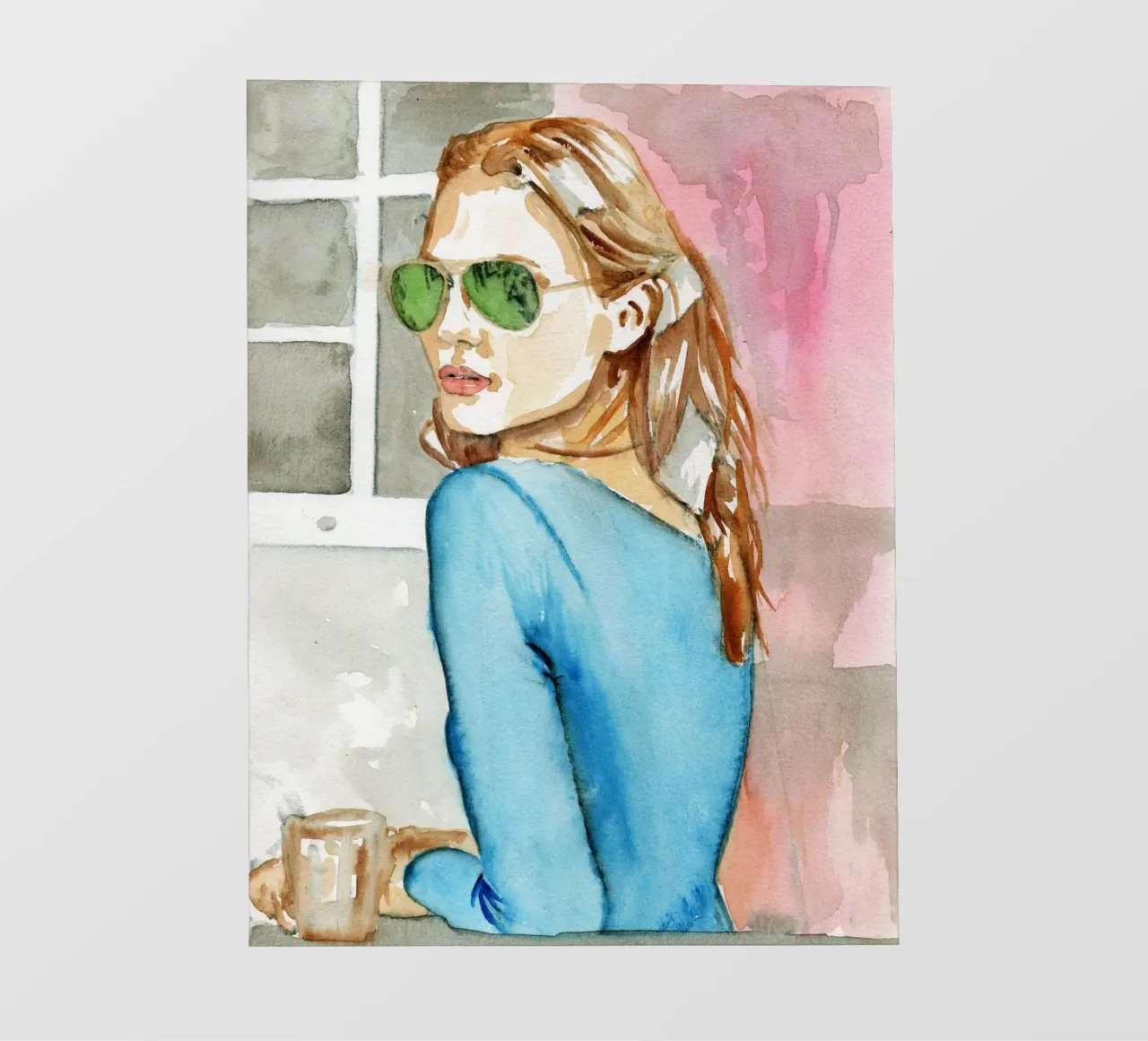 Ragazza di moda telo in pvc da LaylaOzPortraits