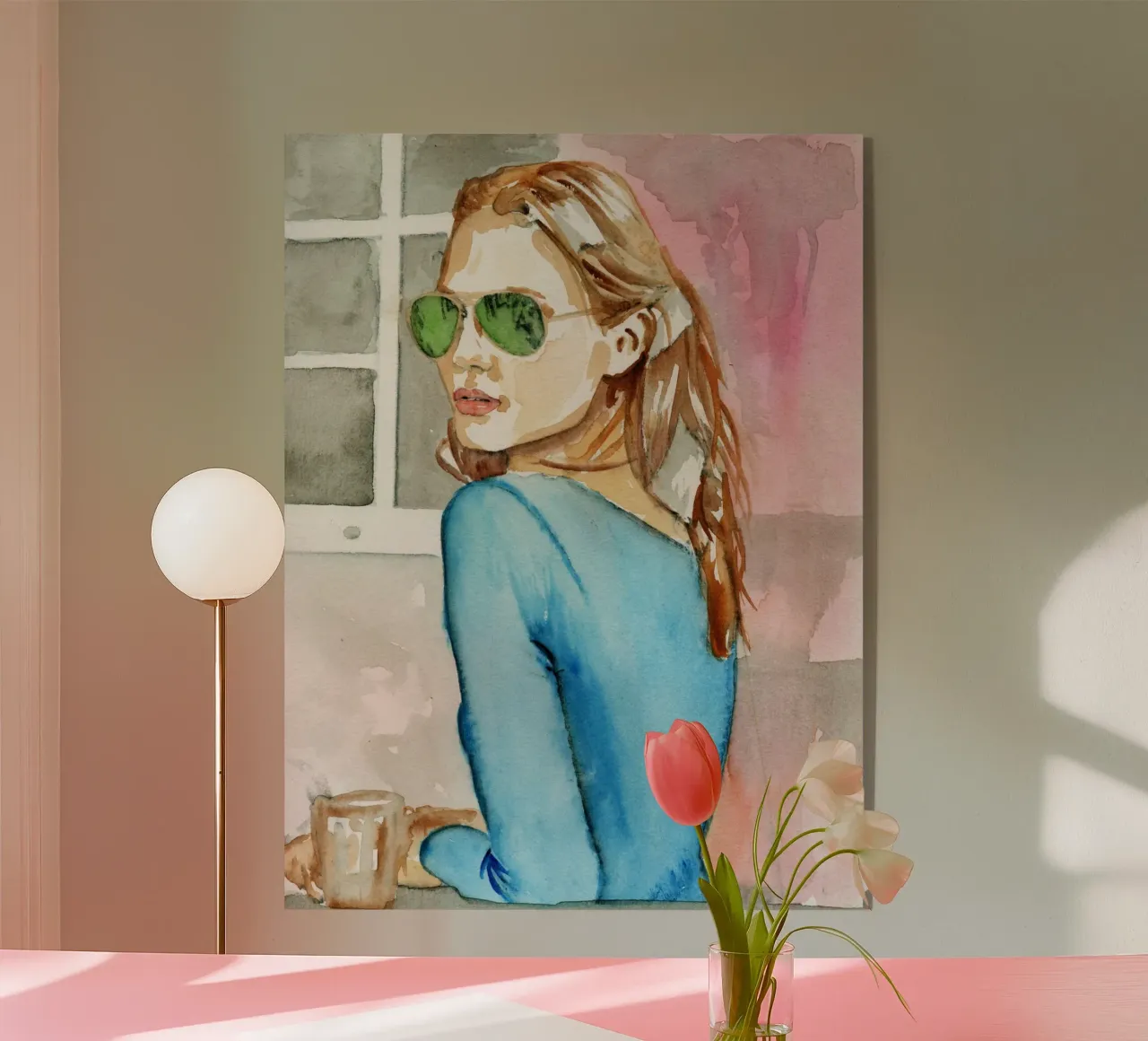 Ragazza di moda plexiglass da LaylaOzPortraits