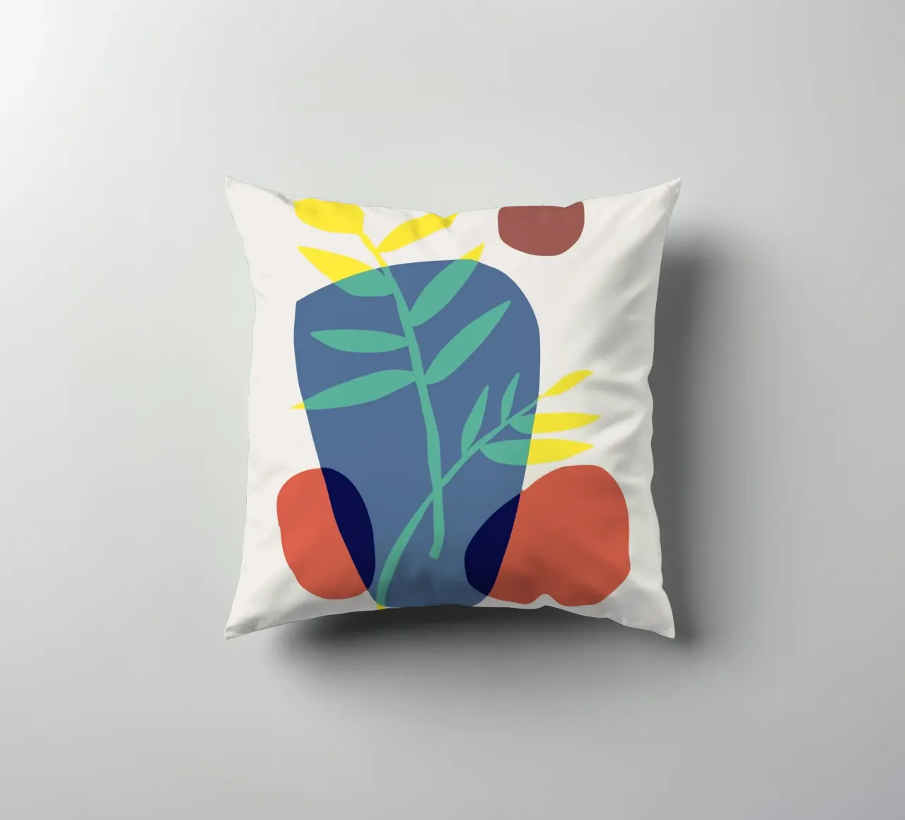 Fossile tropicale 02 cuscino da Little Dean