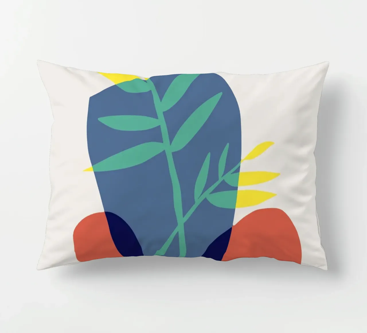 Fossile tropicale 02 cuscino da Little Dean