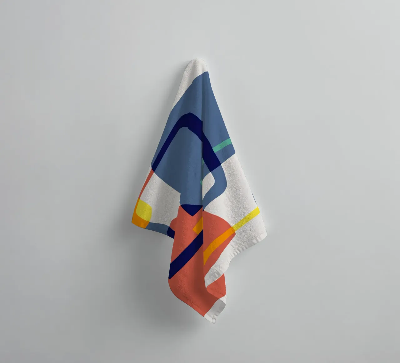Tri color mash up 11 toalla de baño de Little Dean