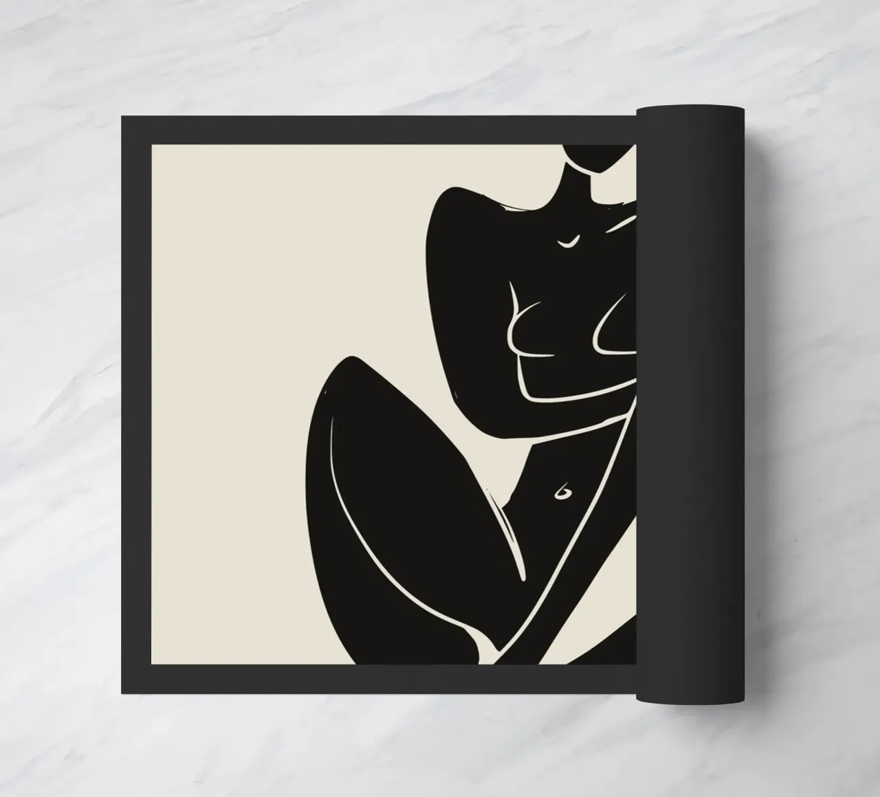 Nudo in nero 04 zerbino da Little Dean