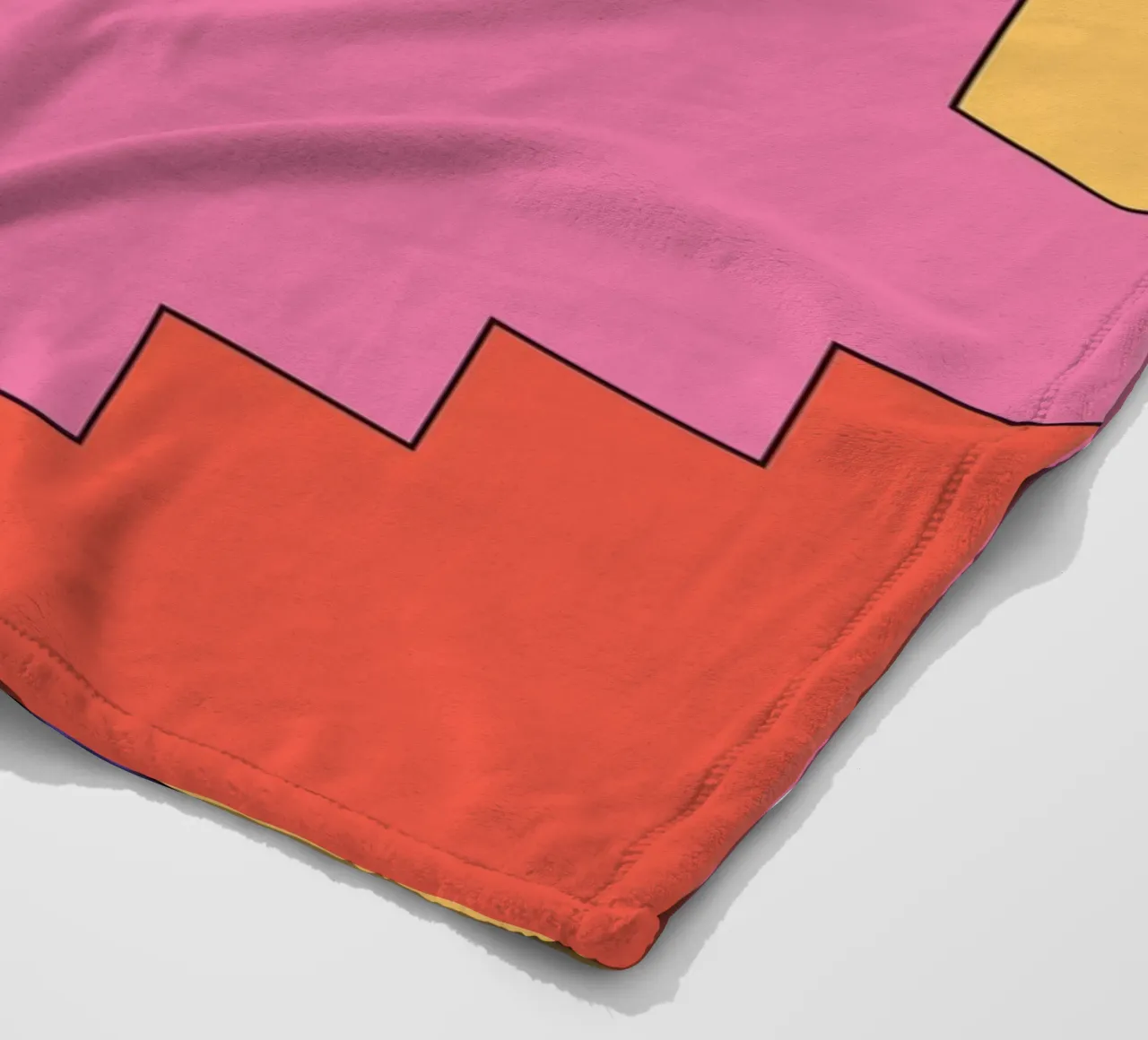 Scala retrò vibrante coperta in pile da galihstudio