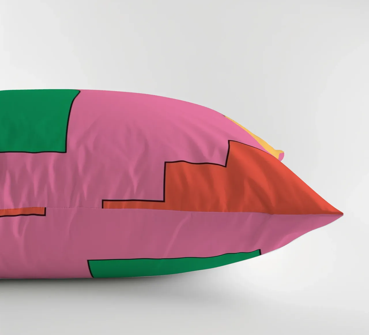 Scala retrò vibrante cuscino da galihstudio