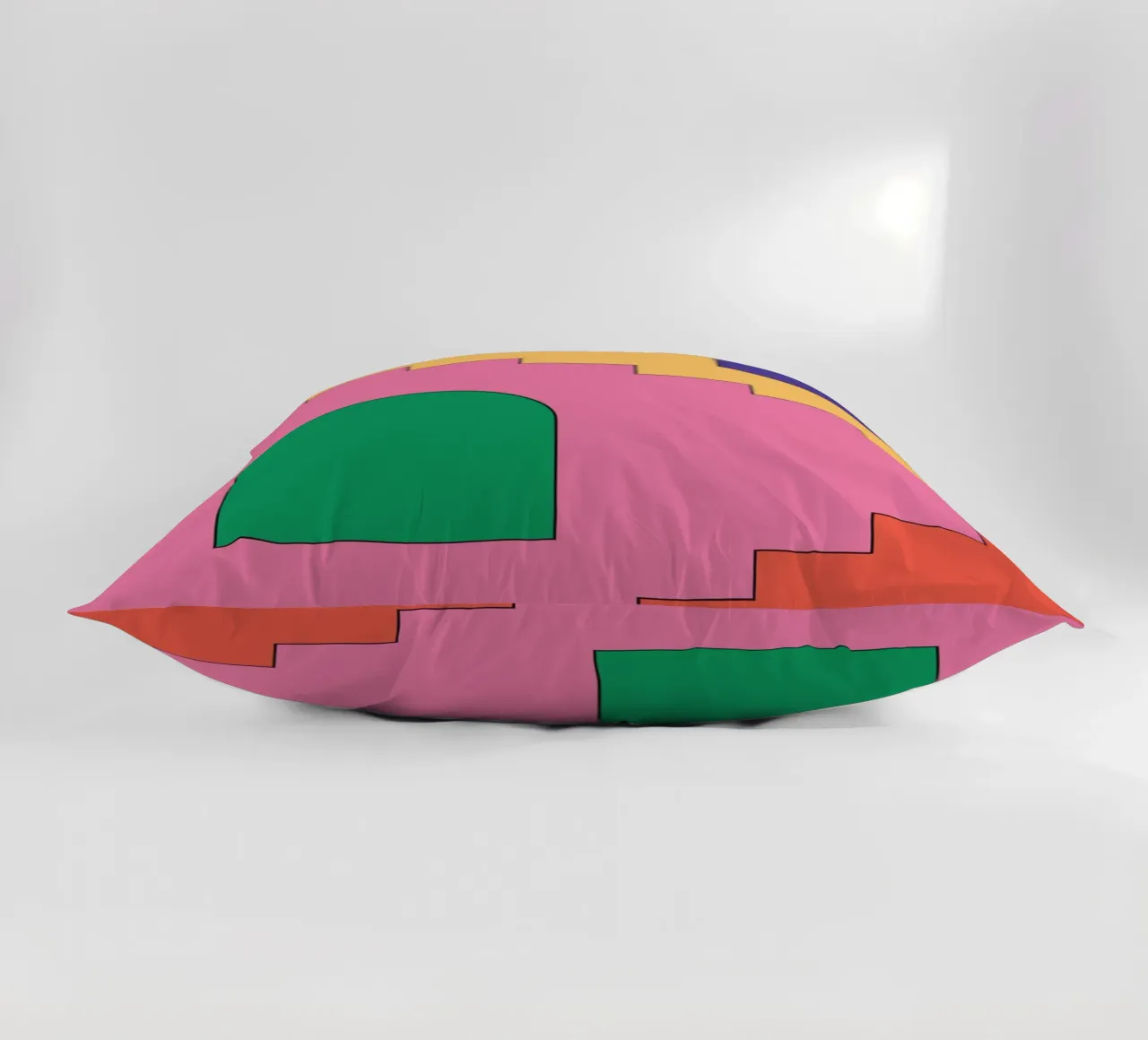 Scala retrò vibrante cuscino da galihstudio