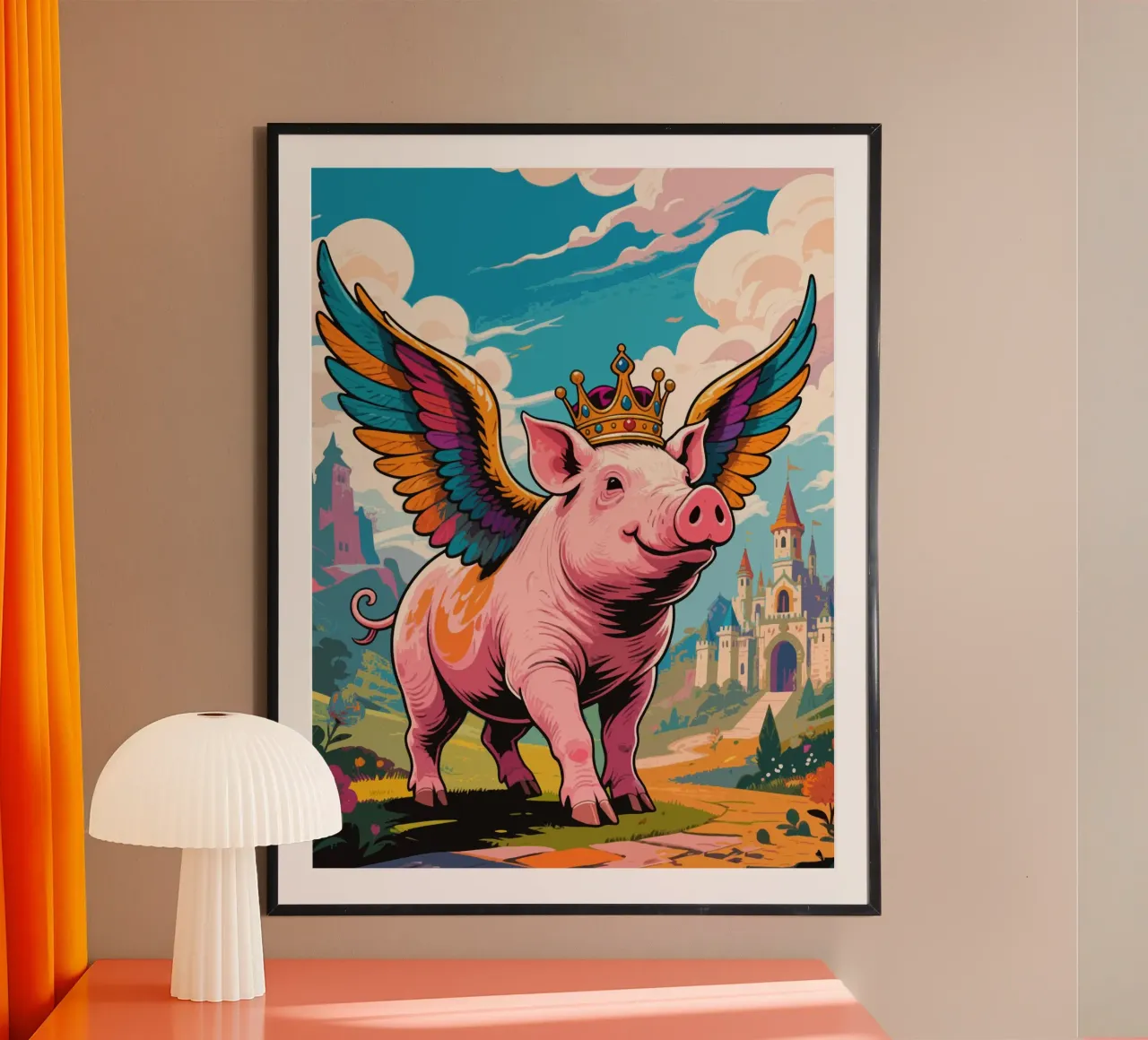 Regina Oink poster da knowledge