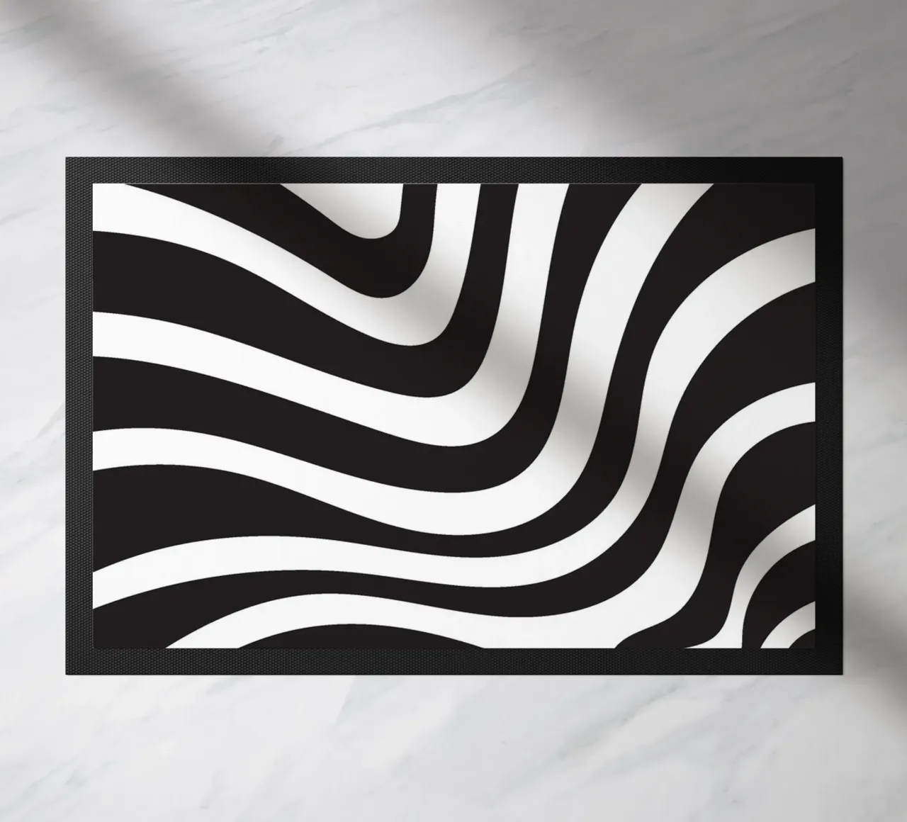 Linea strip twirl monocromatica zerbino da galihstudio