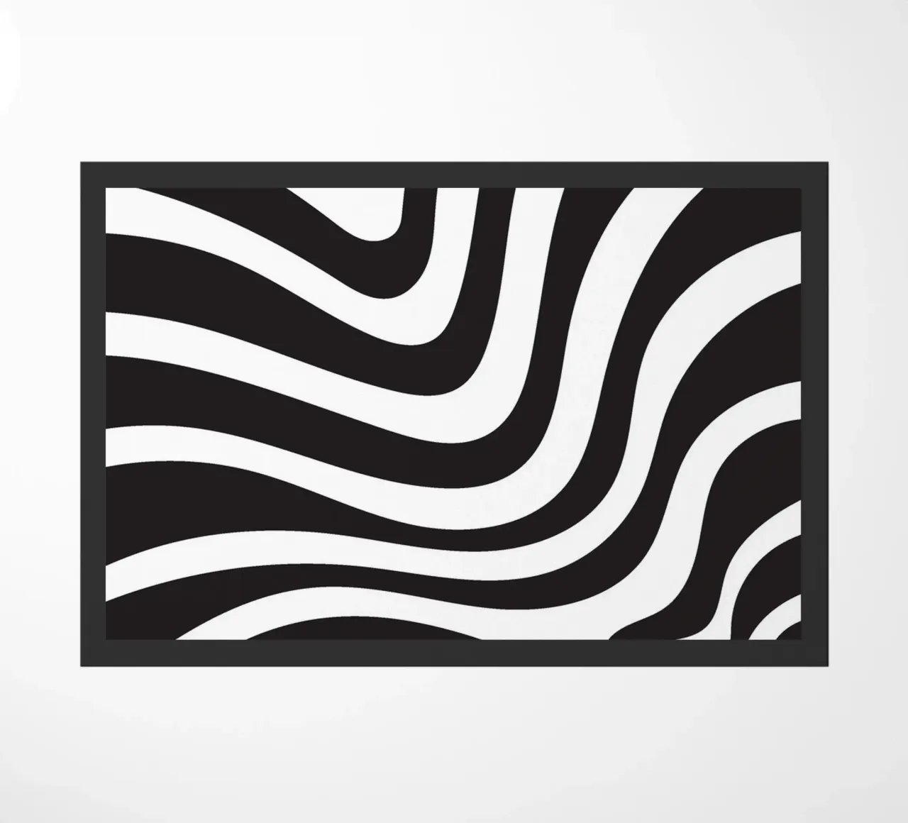 Linea strip twirl monocromatica zerbino da galihstudio