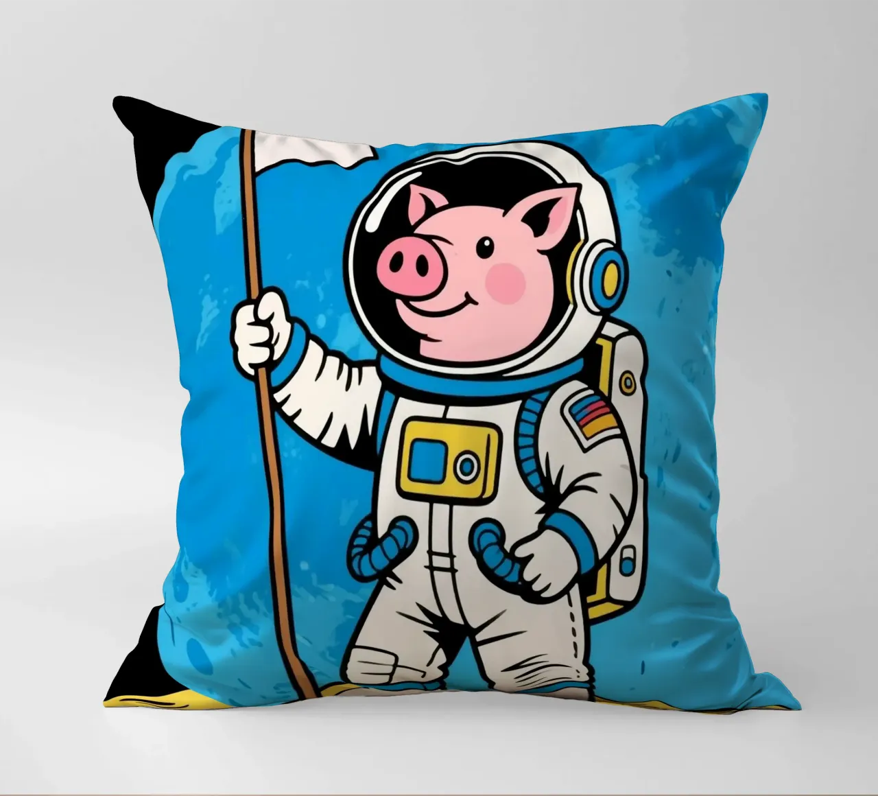Spazio per i maiali cuscino da knowledge
