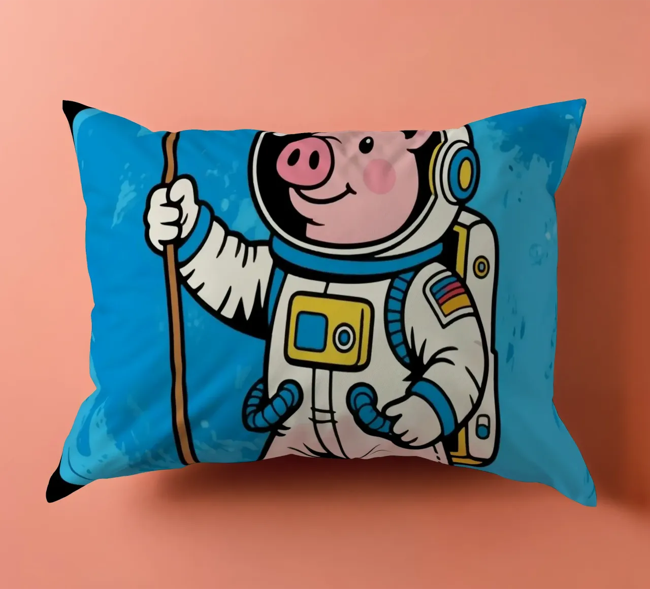 Spazio per i maiali cuscino da knowledge