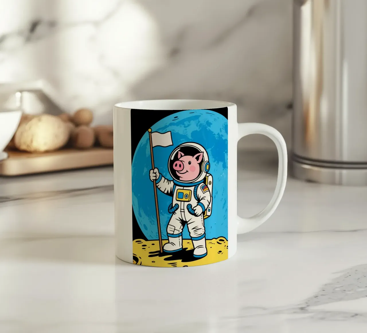 Spazio per i maiali tazza in ceramica da knowledge