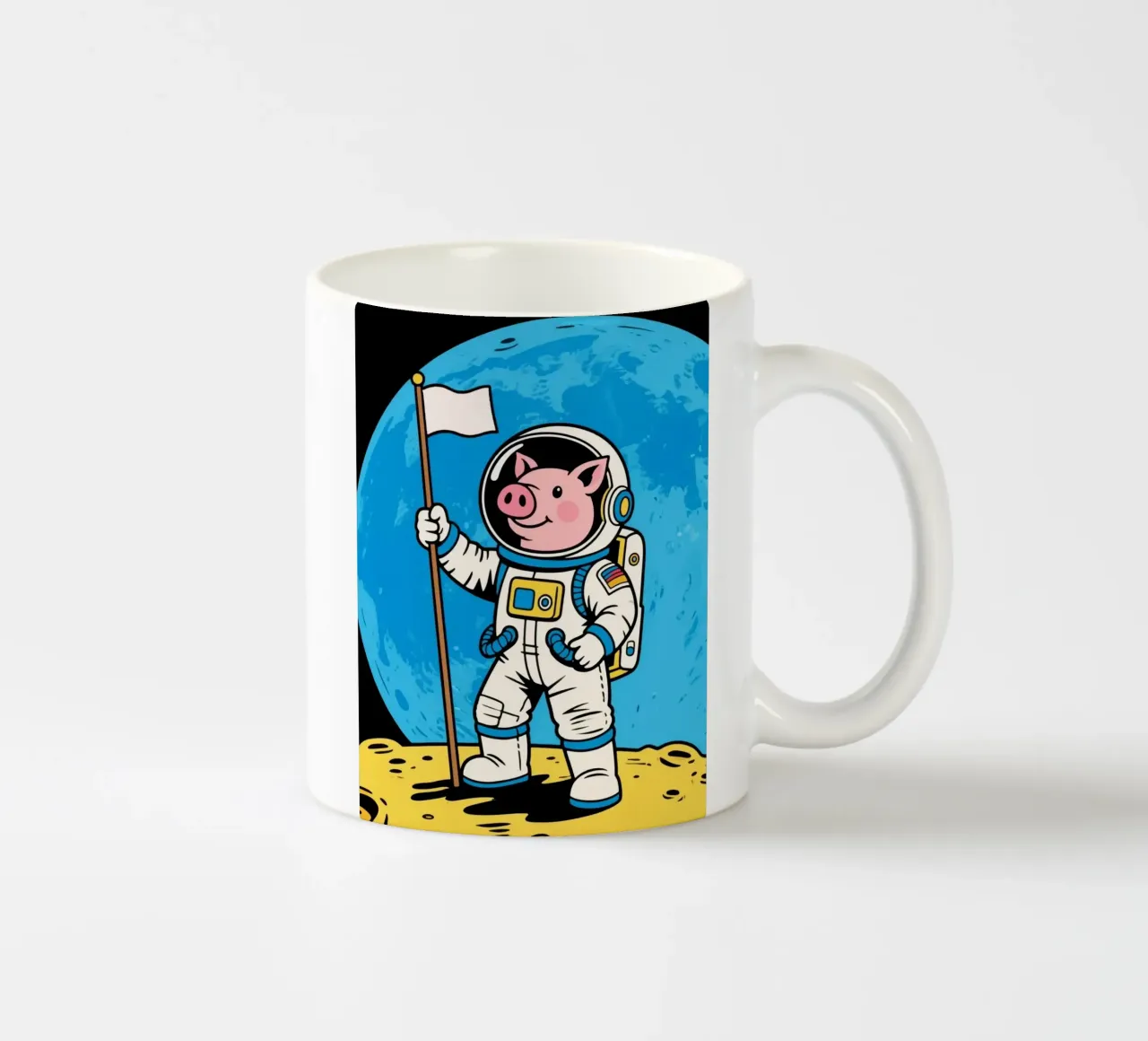 Spazio per i maiali tazza in ceramica da knowledge